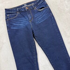 V19-69 Abbigliamento Sportivo Jeans Women's‎ 27 Whiskered Dark Wash Skinny Denim